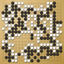 Board position at the end of game WAGC 2011 - Round 4 - Game 3: Jan Ramon vs Kamil Chwedyna