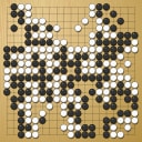Board position at the end of game WAGC 2011 - Round 4 - Game 7: Michael Martens vs James Hutchinson