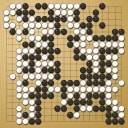 Board position at the end of game WAGC 2011 - Round 7 - Game 10: Julio Melchert vs Salvador Larios