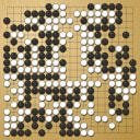 Board position at the end of game WAGC 2011 - Round 7 - Game 5: Khanh-Binh Do vs Cornel Burzo
