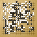 Board position at the end of game WAGC 2011 - Round 7 - Game 9: Michael Galero vs Nurman Aylanc