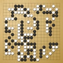 Board position at the end of game WAGC 2011 - Round 8 - Game 9: Joan Alemany-Flos vs Chi Hin Chan