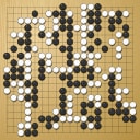 Board position at the end of game WAGC 2011 - Round 8 - Game 7: Mikko Siukola vs Merlijn Kuin
