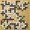 Board position at the end of game WAGC 2012 - Round 2 - Game 3: Kwang-Hyok Ri vs Pal Balogh