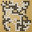 Board position at the end of game WAGC 2012 - Round 6 - Game 3: Chi Hin Chan vs Yuxiang Lou