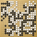 Board position at the end of game WAGC 2012 - Round 8 - Game 3: Cornel Burzo vs Juri Kuronen