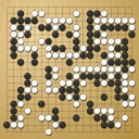 Board position at the end of game WAGC 2013 - Round 1 - Game 7: John Walch vs Mario Aguero-Obando