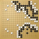 Board position at the end of game WAGC 2013 - Round 1 - Game 1: Suresh-Bhakta Kayastha vs Nikola Mitic