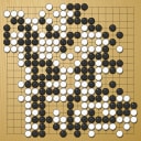 Board position at the end of game WAGC 2013 - Round 1 - Game 8: Xuqi Wu vs Alberto Zingoni