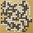 Board position at the end of game WAGC 2013 - Round 2 - Game 4: Cornel Burzo vs Franz-Josef Dickhut