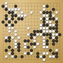 Board position at the end of game WAGC 2013 - Round 2 - Game 3: Ilja Shikshin vs Suzanne D`Bel