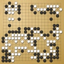 Board position at the end of game WAGC 2013 - Round 3 - Game 5: Francisco Pereira vs Albert Sanchez