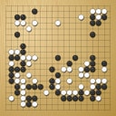 Board position at the end of game WAGC 2013 - Round 3 - Game 6: Krzysztof Giedrojc vs Alberto Zingoni
