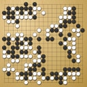Board position at the end of game WAGC 2013 - Round 3 - Game 7: Vorawat Charoensitthisathien vs Merlijn Kuin
