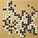 Board position at the end of game WAGC 2013 - Round 4 - Game 9: Alexandr Bukh vs Zoljargal Tsetseg-Ulzii
