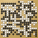 Board position at the end of game WAGC 2013 - Round 4 - Game 1: Merlijn Kuin vs Hyunjae Choi