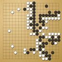 Board position at the end of game WAGC 2013 - Round 4 - Game 6: Suresh-Bhakta Kayastha vs Santiago Quijano-Novoa