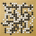 Board position at the end of game WAGC 2013 - Round 5 - Game 9: Hao-Song Sun vs Krzysztof Giedrojc