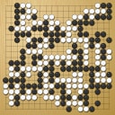 Board position at the end of game WAGC 2013 - Round 5 - Game 5: Jia-Cheng Tan vs Curtis Tang