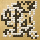 Board position at the end of game WAGC 2013 - Round 5 - Game 6: Per Marquardsen vs Charlie Aakerblom