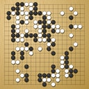 Board position at the end of game WAGC 2013 - Round 6 - Game 2: Javier-Aleksi Savolainen vs Artem Kachanovskyi