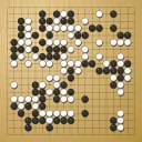 Board position at the end of game WAGC 2013 - Round 6 - Game 8: Xuqi Wu vs Vorawat Charoensitthisathien