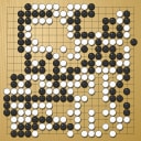 Board position at the end of game WAGC 2013 - Round 7 - Game 5: Charlie Aakerblom vs Andrew Kay