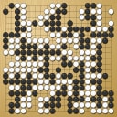 Board position at the end of game WAGC 2013 - Round 8 - Game 5: Nikola Mitic vs Albert Sanchez