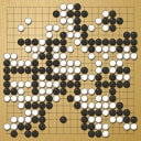 Board position at the end of game WAGC 2013 - Round 8 - Game 7: Thomas Debarre vs Jia-Cheng Tan
