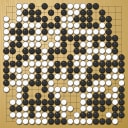Board position at the end of game WAGC 2014 - Round 4 - Game 3: Lukas Podpera vs Dmitrij Surin