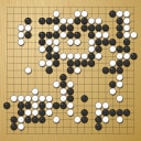 Board position at the end of game WAGC 2014 - Round 4 - Game 5: Suzanne D`Bel vs Pedro Pereira