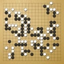 Board position at the end of game WAGC 2014 - Round 4 - Game 2: Wang Ruoran vs Bohdan Zhurakovskyi