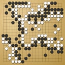Board position at the end of game WAGC 2015 - Round 3 - Game 7: Carlos Leon Rios Joels vs Alexander Huber