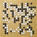 Board position at the end of game WAGC 2015 - Round 4 - Game 6: In-Hang Sam vs Raphael Shin