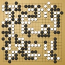 Board position at the end of game WAGC 2015 - Round 4 - Game 4: Pal Balogh vs Fu Kang Chang