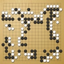 Board position at the end of game WAGC 2015 - Round 6 - Game 6: Thomas Connor vs Pal Balogh