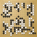 Board position at the end of game WAGC 2015 - Round 8 - Game 5: Pal Balogh vs Ondrej Silt