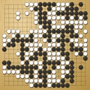 Board position at the end of game WAGC 2016 - Round 1 - Game 9: Lukas Kraemer vs Yi-Fei Yue