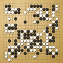 Board position at the end of game WAGC 2016 - Round 1 - Game 16: Merlijn Kuin vs Matti Siivola