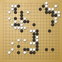 Board position at the end of game WAGC 2016 - Round 1 - Game 19: Santiago Espinosa-Uribe vs Supravat Pal