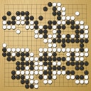 Board position at the end of game WAGC 2016 - Round 2 - Game 17: Andrew Lewis Davies vs Emre Polat