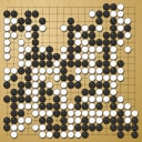 Board position at the end of game WAGC 2016 - Round 2 - Game 4: Andrii Kravets vs Chi Hin Chan