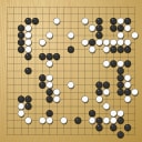 Board position at the end of game WAGC 2016 - Round 2 - Game 22: Gabriel Hissao Makio vs Anastasiya Ilkevich