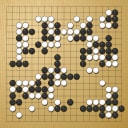 Board position at the end of game WAGC 2016 - Round 2 - Game 2: Juergen Suntinger vs Kibaek Kim