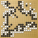 Board position at the end of game WAGC 2016 - Round 2 - Game 15: Matti Siivola vs Tal Michaeli