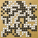 Board position at the end of game WAGC 2016 - Round 2 - Game 3: Satoshi Hiraoka vs Chia Cheng Hsu