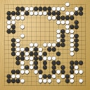 Board position at the end of game WAGC 2016 - Round 2 - Game 21: Zoran Mutabzija vs Miroslav Poliak