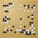 Board position at the end of game WAGC 2016 - Round 3 - Game 6: Dusan Mitic vs Gabriel Hissao Makio