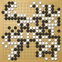 Board position at the end of game WAGC 2016 - Round 3 - Game 2: Kibaek Kim vs Csaba Mero