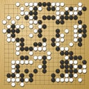 Board position at the end of game WAGC 2016 - Round 3 - Game 10: Matti Siivola vs Stanislaw Frejlak